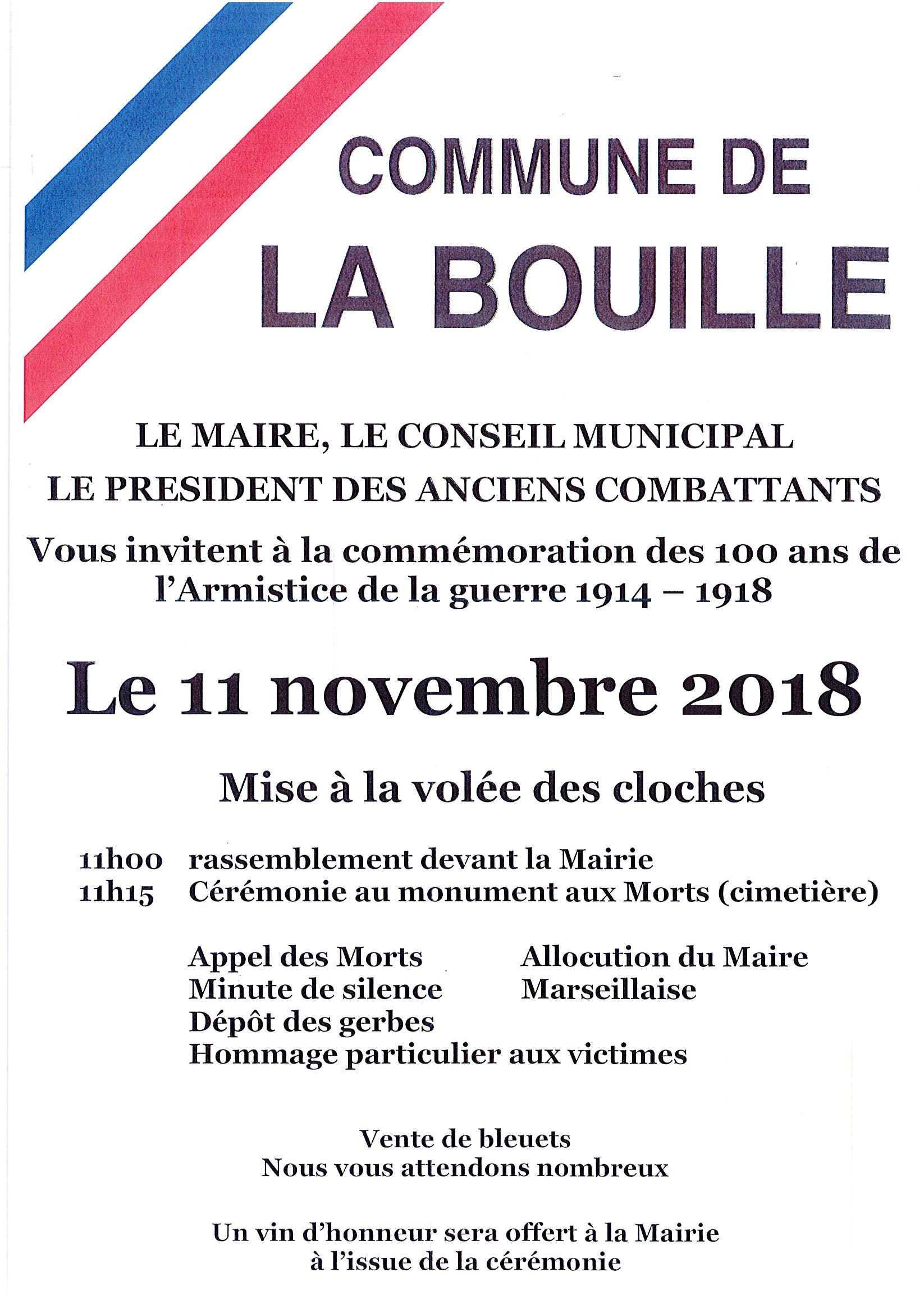 11 NOVEMBRE 2018