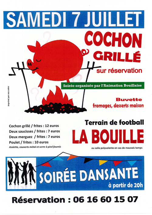 Cochon grillé