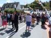 Première traversée des piétons
