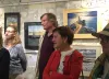 Lors du vernissage