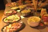 Buffet de la soirée